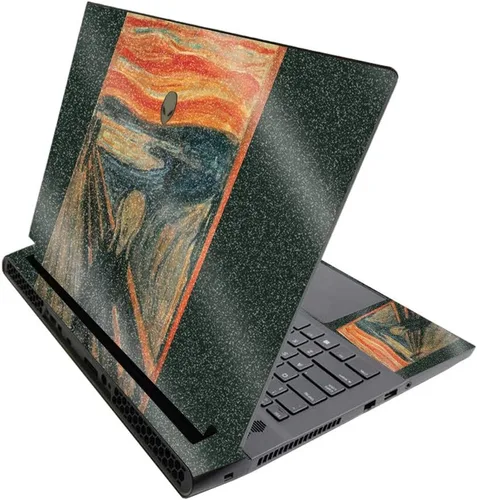 Vista 288 de MightySkins - Skin brillante con purpurina para Alienware M17 R3 (2020) y M17 R4 (2021) - Diversión de los años 90 Acabado duradero con purpurina
