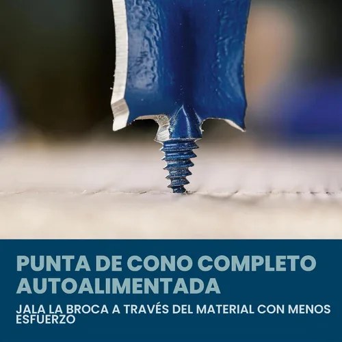 Vista 8 de Bosch Daredevil DSB5013P, juego de 13 brocas pala