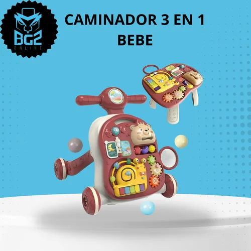 CAMINADOR 3 EN 1 BEBE de BGZ ONLINE