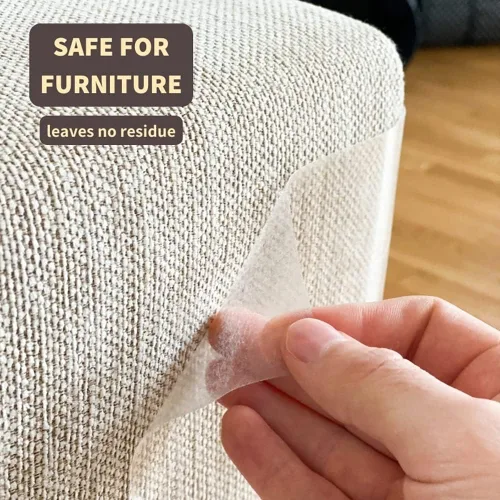 Vista 4 de Leo's Paw Protector de arañazos para muebles para sofá, gatos, protector de arañazos repelente de arañazos para sofá, adhesivo de entrenamiento