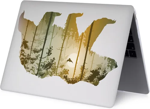 Vista 4 de Funda rígida para laptop compatible con MacBook Pro de 13 pulgadas versión antigua 2012 2011 2010 2009 2008 lanzamiento A1278 con CD-ROM, funda