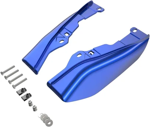 Vista 46 de Advanblack Deflectores de aire Road Glide de marco medio 2024 compatibles con Harley Touring Street Glide, Road King, Electra Glide, 2009-2025