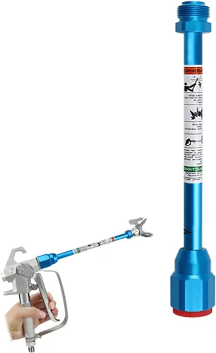 Vista 8 de Pulverizador de Pintura Sin Aire Punta de Pistola Pulverizadora Poste de Extensión Paquete de 3 Pistolas Pulverizadoras Sin Aire Varita de Pintura