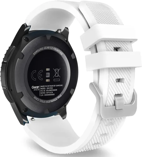 Vista 18 de Correa de reloj deportivo, marca MoKo, de silicona, para Samsung Gear S3, Negro