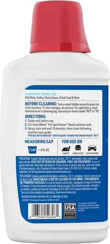Vista 2 de Hoover Oxy Spot Chaser - Recambio de solución limpiadora para SmartWash Pet