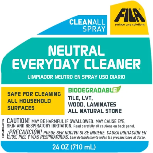Vista 2 de FILA Surface Care Solutions Cleanall Spray limpiador neutro multiusos en aerosol, 24 onzas