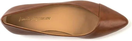 Vista 5 de FUNKYMONKEY Zapatos planos clásicos de ballet para mujer, zapatos planos casuales y cómodos