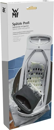 Vista 11 de WMF Spätzle - Rallador para espátula de plástico de acero inoxidable apto para lavavajillas
