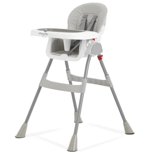 Vista 11 de Dream On Me Silla alta portátil 2 en 1 Tabletalk, silla alta compacta convertible, ligera, color aguamarina