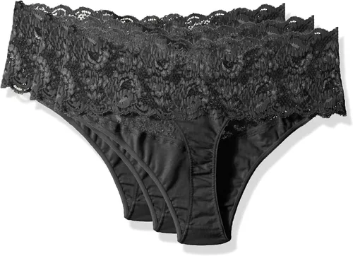 Vista 2 de Cosabella Say Never Lovelie - Conjunto de tanga para mujer, talla grande, paquete de 3