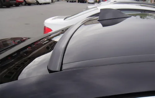 Vista 2 de JR2 Color negro pintado para 2008 2009 2010 2011 2012 2013 2014 Infiniti G37 2D Coupé alerón de techo de ventana trasera