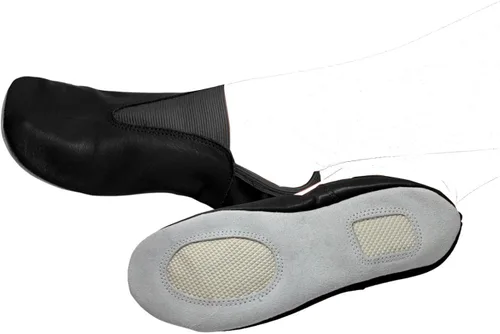 Vista 4 de Zapatos de gimnasia para adultos, zapatos de trampolín, gimnasia y zapatos de descenso, zapatos de gimnasio de agilidad, suela de goma sin cordones