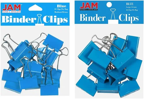 Vista 57 de Broches aprietapapeles JAM Paper®, Blanco