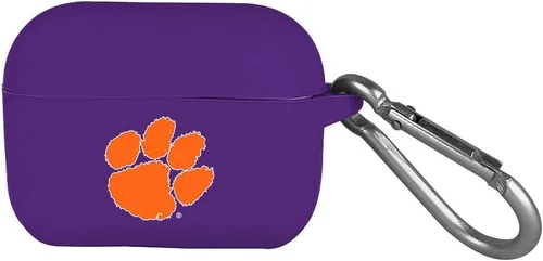 Vista 8 de Collegiate Ohio State Buckeyes - Funda de silicona para Apple AirPods Pro (1ª/2ª generación) con mosquetón