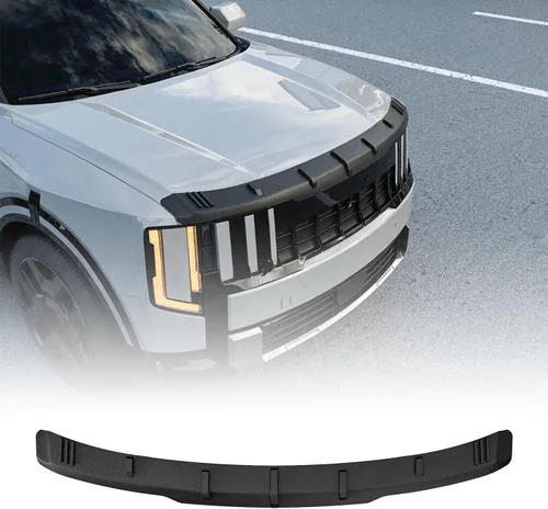 Vista 23 de powoq Deflector de capó compatible con Jeep Wrangler JK 2007-2018