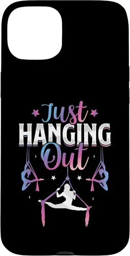 Vista 9 de iPhone 16 Just Hanging Aerialist Aerial Silks Dancer Air Yoga Women Case