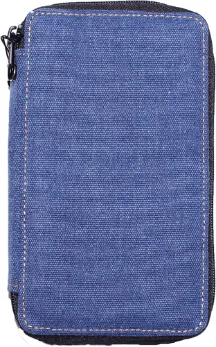 Vista 7 de Speedball Art Products - Estuche de almacenamiento de lona para lápices, marcadores, bolígrafos y suministros de arte, negro, capacidad para hasta