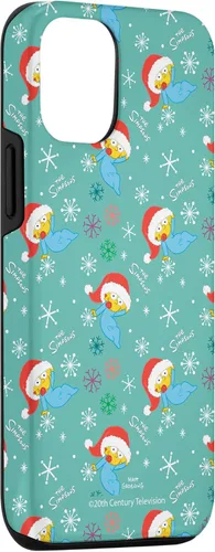 Vista 3 de iPhone 14 The Simpsons Maggie Simpson Santa Hat Christmas Holiday Case