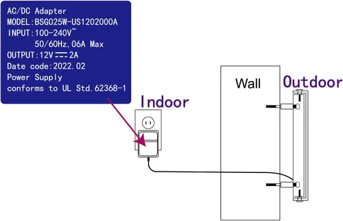 Vista 4 de Números de casa LED de 12V para casa, retroiluminación de calle, números de casa modernos personalizados, señal de dirección iluminada, placa de Luz