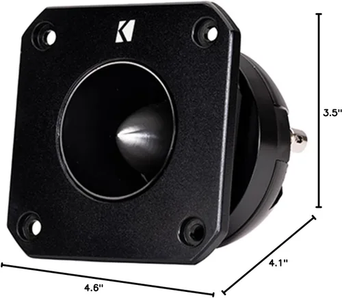 Vista 10 de KICKER (2) Tweeters de bala de montaje dual ST4TW de 1.5 pulgadas Pro Audio de 4 ohmios 49ST4TW