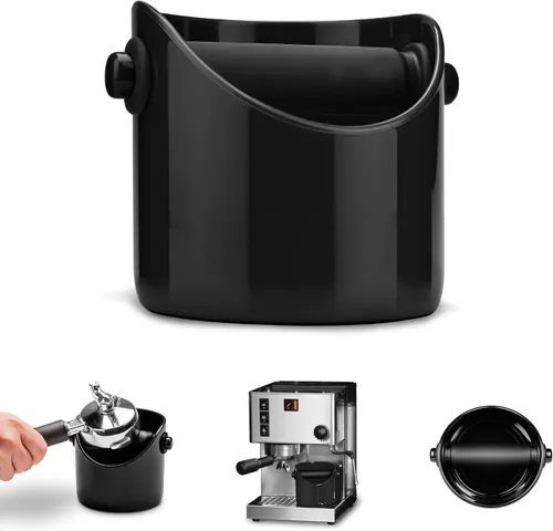 Vista 11 de Dreamfarm Grindenstein – Caja para desechar unidades de café molido y café expreso (negro), Negro