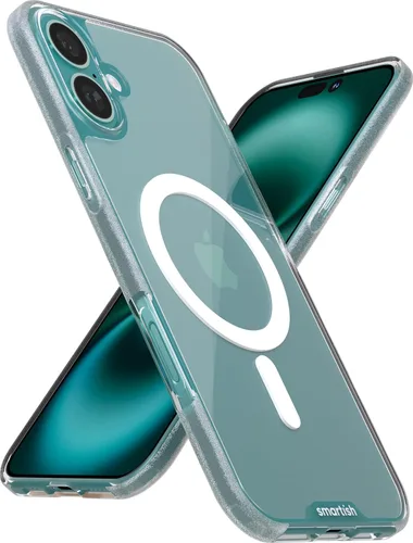 Vista 69 de Smartish® - Funda MagSafe transparente para iPhone 17, Gripmunk, funda delgada magnética [ligera + protectora], cubierta de agarre delgada