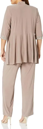 Vista 2 de R & M Richards, juego de bragas de encaje de talla grande, para mujer.