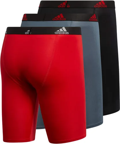 Vista 5 de adidas Performance - Calzoncillos bóxer de hombre de longitud regular (paquete de 3 unidades)