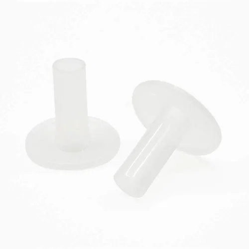 Vista 4 de Steren Buje de alimentación simple RG6 transparente - Paquete de 100