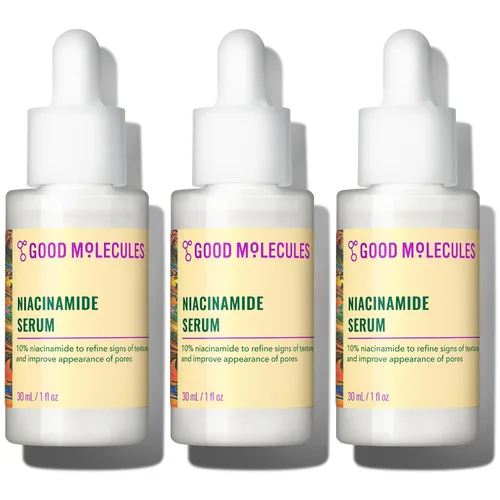 Vista 11 de Good Molecules Suero de niacinamida - Suero facial B3 equilibrante de niacinamida al 10% para acné, tono, textura, iluminador e hidratante