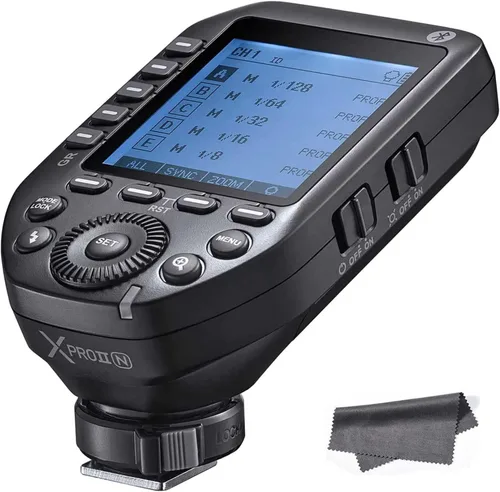 Vista 8 de Godox Disparador de flash inalámbrico XProII-S TTL para cámara Sony, disparador remoto Bluetooth Control by Smartphone or Tablet APP,2.4G, 1/8000s