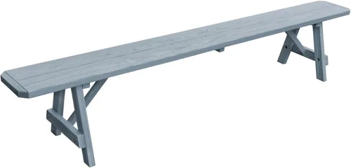 Vista 86 de Furniture Barn USA Pine - Banco tradicional de 2 pies, color negro