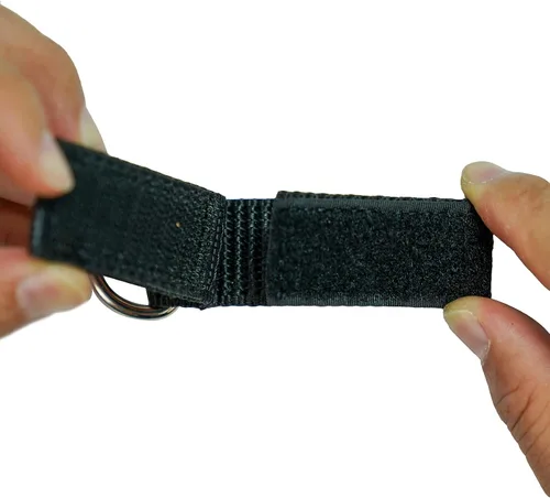 Vista 3 de MELOTOUGH Correas para cinturón de alta resistencia para conectores de tirantes, paquete de 4, Negro Se adapta a conectores de correa de 2.-2.25