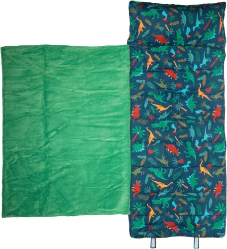 Vista 7 de Stephen Joseph, Toddler All Over Print Nap Mat with Soft Blanket and Removable Pillow for Boys & Girls, Kids Sleeping Bag for Elementary, Daycare