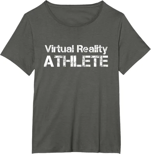 Vista 86 de Virtual Reality ATHLETE for VR Gamers Camiseta, Negro, S