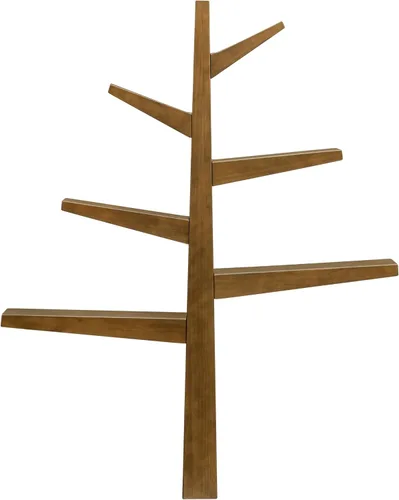 Vista 8 de Babyletto Librería de abeto para niños en miel, certificado Greenguard Gold