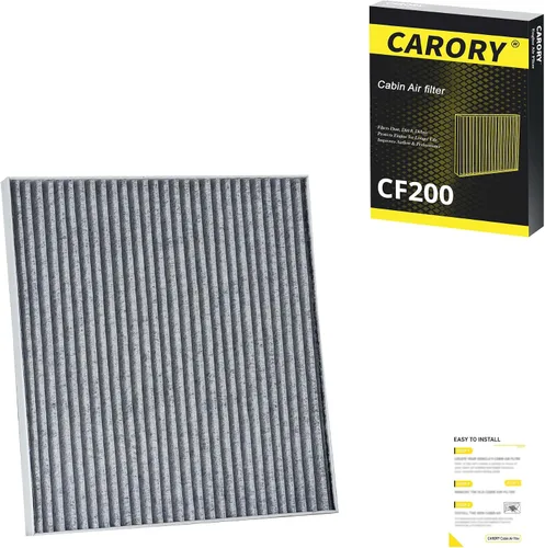 Vista 33 de Filtro de aire de cabina con carbón activado para Toyota Camry (2002-2006), Sienna (2004-2010), Avalon (2000-2004), Lexus RX350 (2007-2009), ES330