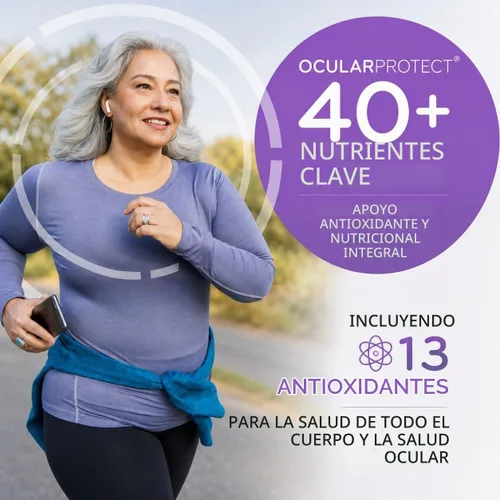 Vista 2 de Multivitamínico OcularProtect con nutrientes oculares de salud basada