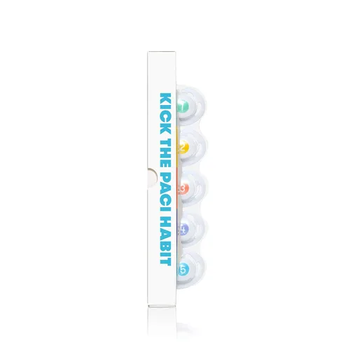 Vista 6 de Frida Baby Sistema de destete de chupete de silicona, sin BPA, sin látex