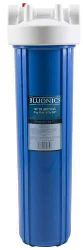 Vista 6 de Bluonics Sistema de Purificador de Agua con Luz UV Ultravioleta de 110W, Filtro de Agua para Pozo con Sedimentos y Carbón y Puertos NPT de 1", 24