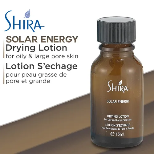 Vista 2 de Shira Loción de secado de energía solar para acné y piel grasa, tratamiento eficaz de manchas de acné para todo tipo de piel, loción segura