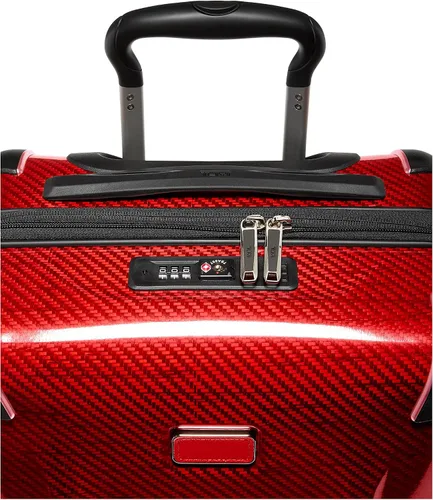 Vista 5 de TUMI Tegra-Lite International - Maleta de mano extensible con 4 ruedas, color rojo, Rojo (Blaze Red)