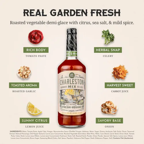 Vista 3 de Charleston Mix Fresh & Veggie 32 oz (paquete de 3)