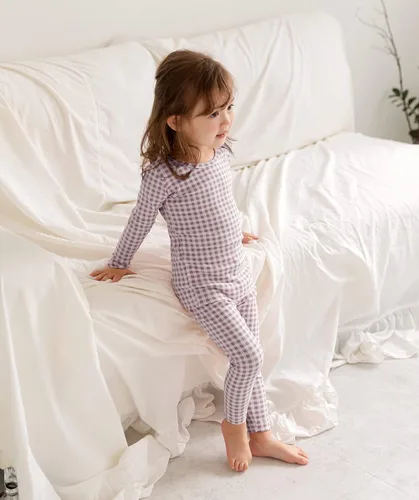 Vista 115 de AVAUMA Conjunto de pijama de algodón para bebés y niñas de 6 meses a 7 años