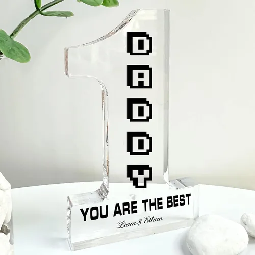 Vista 3 de Lovely Pod Regalos personalizados para papá en el día del padre, decoración personalizada del día del padre, día del padre para papá, regalos