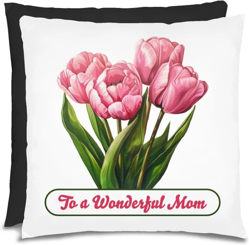 Vista 31 de Almohada para el día de la madre para mujer, almohada personalizada, regalos para mamá, regalos para mamá, almohada para mamá