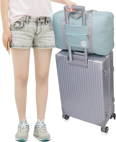 Vista 5 de WANDF Bolsa de viaje para artículos personales de Spirit Airlines de 18 x 14 x 8 pulgadas, bolsa de viaje debajo del asiento, equipaje de mano
