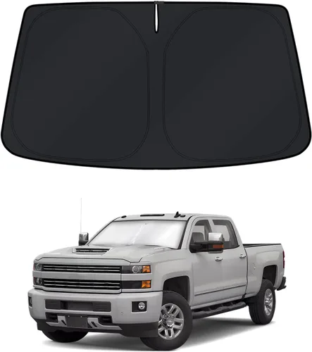 Vista 105 de KUST Parasol para parabrisas para BMW X1 F48 2016, 2017, 2018, 2019, 2020, 2021, 2022, accesorios de ajuste personalizado, parasol plegable