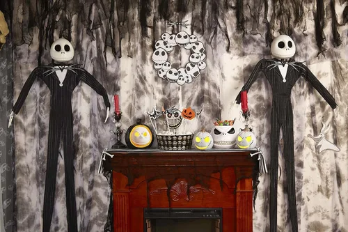 Vista 5 de Disney The Nightmare Before Christmas Sally - Decoración colgante de personajes de tamaño completo, poliéster, polipropileno, alambre