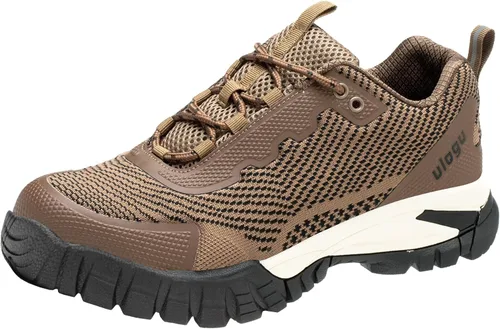 Vista 40 de ulogu Zapatos de senderismo impermeables para hombres y mujeres, cómodos, ligeros, antideslizantes, para caminar todo el día, para trabajar y caminar